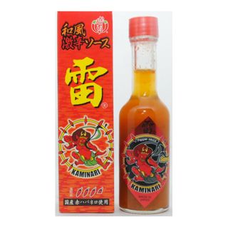 JAPANESE STYLE SUPER SPICY SAUCE KAMINARI RED 60ml