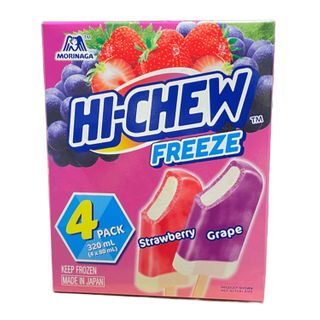MRNG HI-CHEW FREEZE GRAPE&STRAWBERRY 80MLx4/6