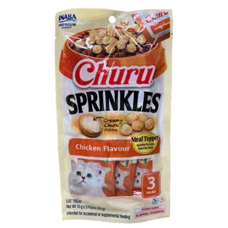 CAT CHURU SPRINKLES(CHICKEN) 10Gx3/8x6