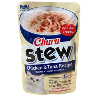 CAT CHURU STEW(CHICKEN&TUNA) 40G/12x2