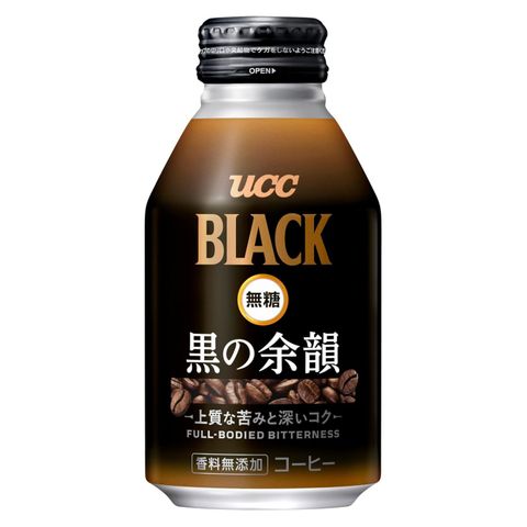 UCC CANNED COFFEE  BLACK NOSUGAR 275g/24