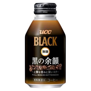 UCC CANNED COFFEE  BLACK NOSUGAR 275g/24