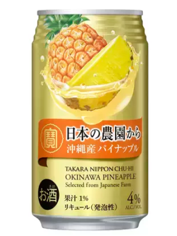 TKR CAN CHU-HI PINEAPPLE 350ml/24