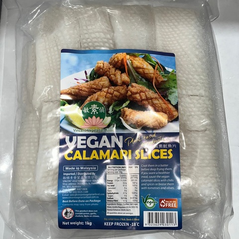 VEGAN CALAMARI SLICES 1kg/15