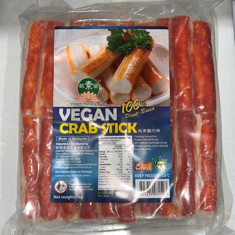 VEGAN CRAB STICKS 1kg/15