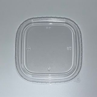 (Anti Fog) PET LID TO SUIT 750-1400ML SQUARE BOWL (170MM)50P