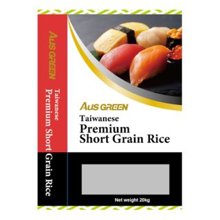 TAIWANESE  PREMIUM SHORT GRAIN RICE 20KG/1