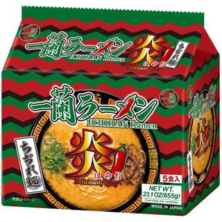 ICR ICHIRAN RAMEN HONO CURLY NOODLES 5P/6