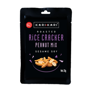 Kari-Kari Rice Cracker Peanut Mix (Sesame soy) 20g