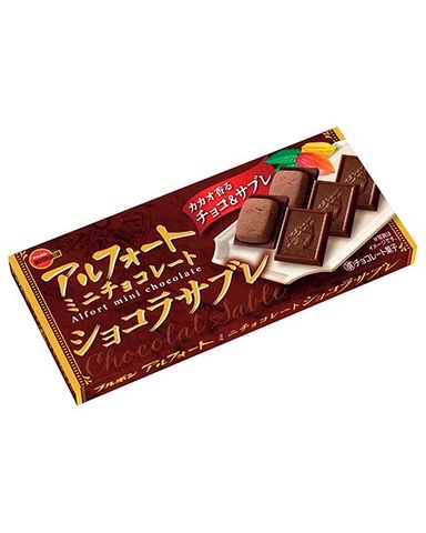 ALFORT MINI CHOCOLATE CHOCOLAT SABLE 52g/10x12