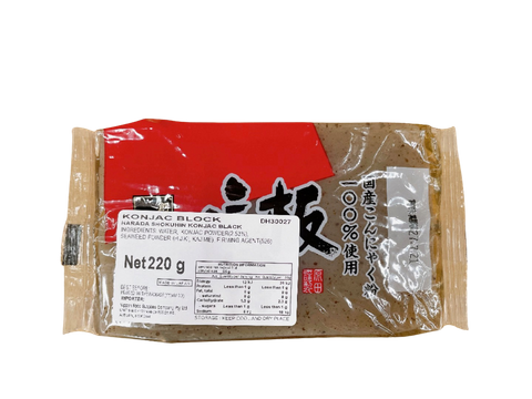 HARADA SHOKUHIN KONJAC BLACK
