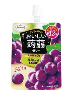 OISHI KONNYAKU JELLY GRAPE 150g/(6)X5