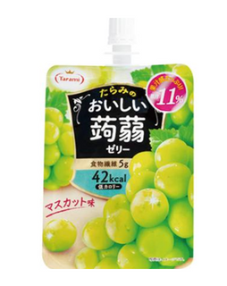 OISHI KONNYAKU JELLY MUSCAT 150g/(6)X5