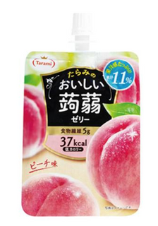 OISHI KONNYAKU JELLY PEACH 150g/(6)X5