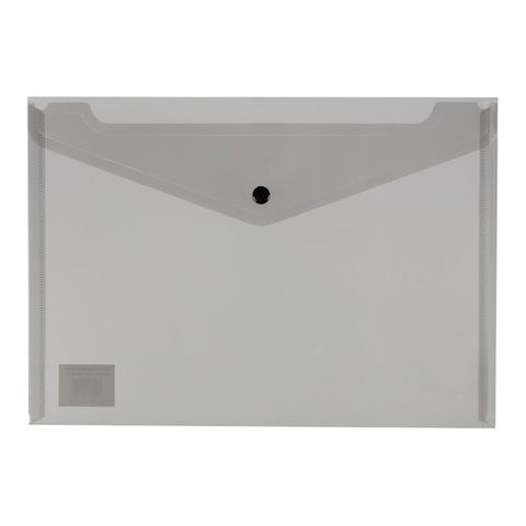 Polyprop Button Wallet Black