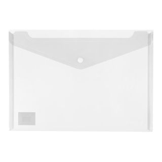 Polyprop Button Wallet Clear