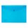 Polyprop Button Wallet Blue
