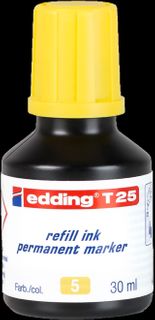 EDDING T25 PERMANENT INK (YELLOW)