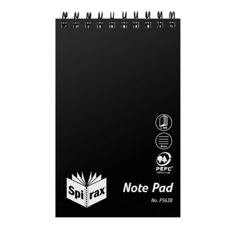 Spirax 563B Notebook 200x127mm, 300 page