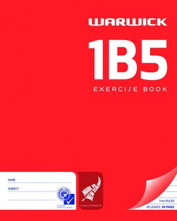1B5 Warwick Exercise Book