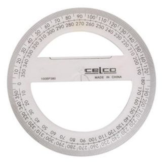 PROTRACTOR 360 DEG 10CM