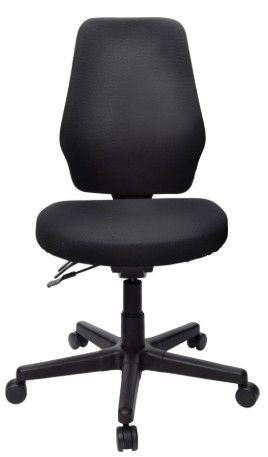 BURO AURA ERGO+ CHAIR DILLION PU BLACK - ASSEMBLED