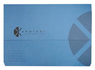 KARNIVAL SLIMPICK WALLET  BLU