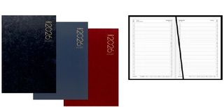 36318 - 2026 Collins A41A Appointment Diary, Day To View, Black - 438022