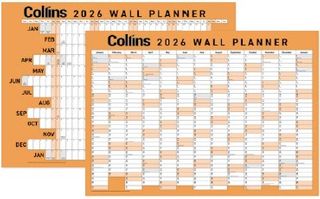 2026 Collins A3 Wall Planner, Unlaminated - 438176
