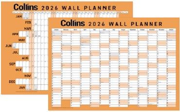 2026 Collins A3 Wall Planner, Unlaminated - 438176