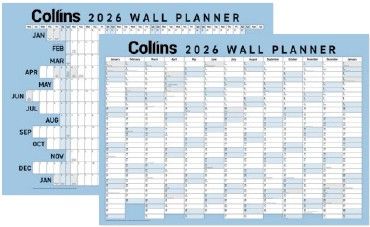 2026 Collins Large Wall Planner 700x990, Unlaminated - 438174