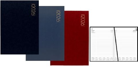 354100002 - 2026 Collins A41 Diary Day To Page, Navy - 438032