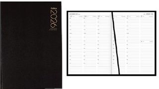 2026 Collins A43A Appointment Diary, Week To View, Black - 438030