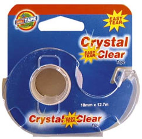 CRYSTAL CLEAR TAPE 18mm X 12m