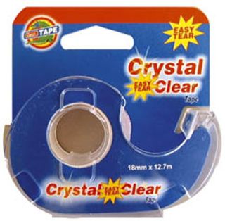 CRYSTAL CLEAR TAPE 18mm X 12m