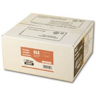 NZ Mail Postage Paid Envelopes DLE Plain, Box 500