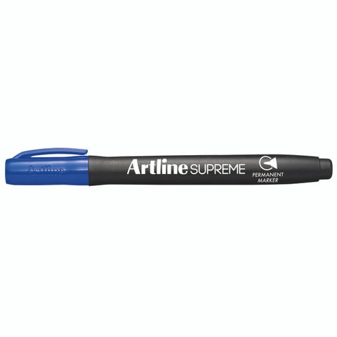 Artline Supreme Permanent Marker 1mm Bullet tip, Blue