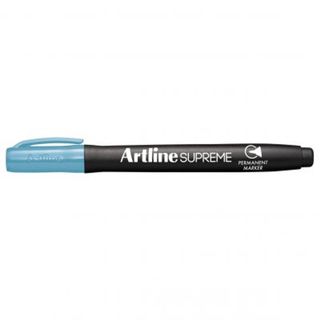 Artline Supreme Permanent Marker 1mm Bullet tip, Light Blue