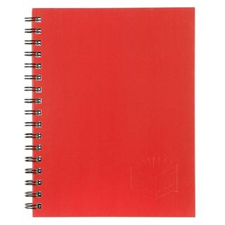 SPIRAX 511 HARD COVER A5 NOTEBOOK RED