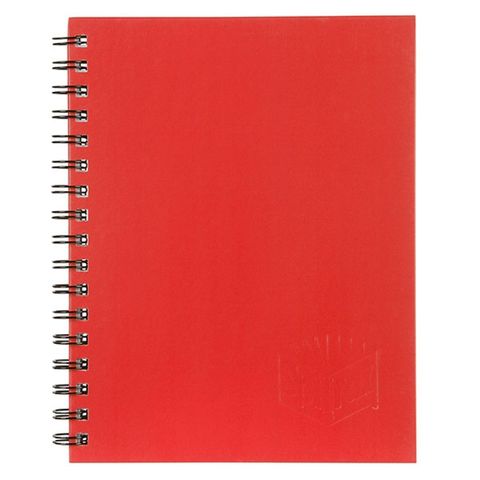 SPIRAX 511 HARD COVER A5 NOTEBOOK RED