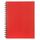 SPIRAX 512 A4 HARDCOVER BOOK 200 PAGES, RED