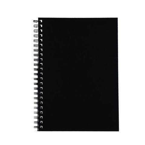 SPIRAX 512 A4 HARDCOVER BOOK 200 PAGES, BLACK