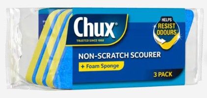 CHUX Scourer Foam Pk3