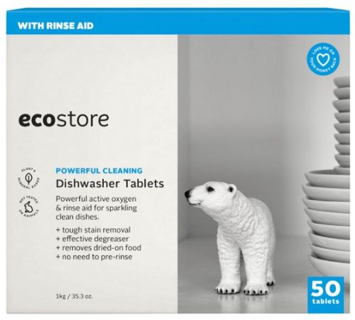 Ecostore Auto Dishwasher Tablets, pkt 50