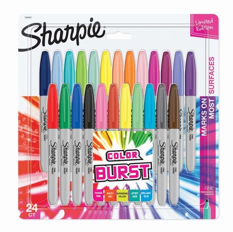 Sharpie Markers Colour Burst, Set 24