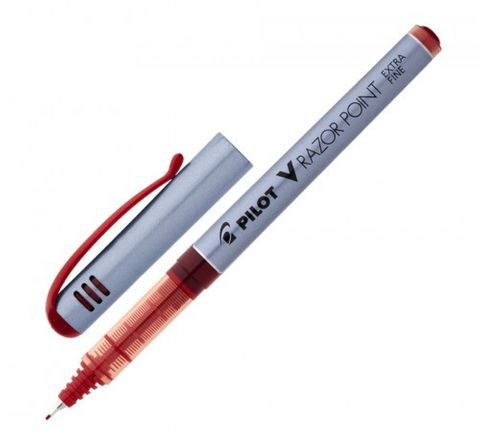 PILOT V-RAZOR PEN (RED)