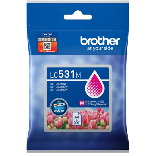 Brother LC531M Magenta Ink Cartridge~250pg