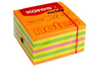 Kores Cubo Sticky Notes 75x75 450 sheets - Summer