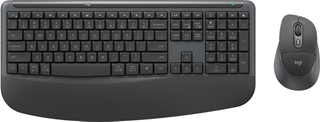 Logitech MK880 Signature Wireless Keyboard + Mouse - Graphite - Business
