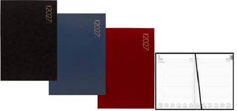 101557 - 2027 Collins A41 Diary, Day To Page, Black